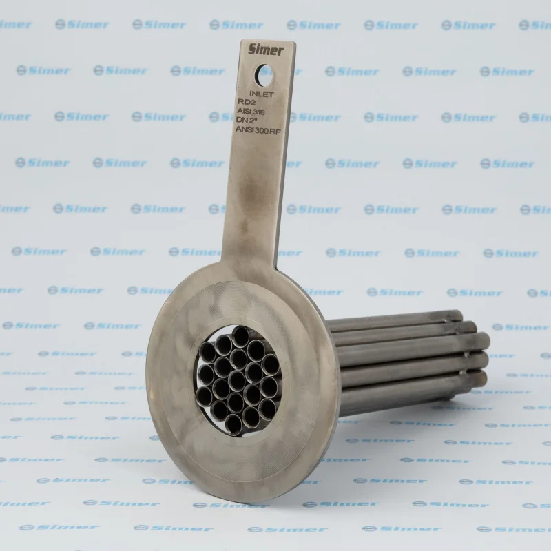 Flow straigntening vanes