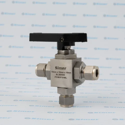 Valvole con raccordi a compressione